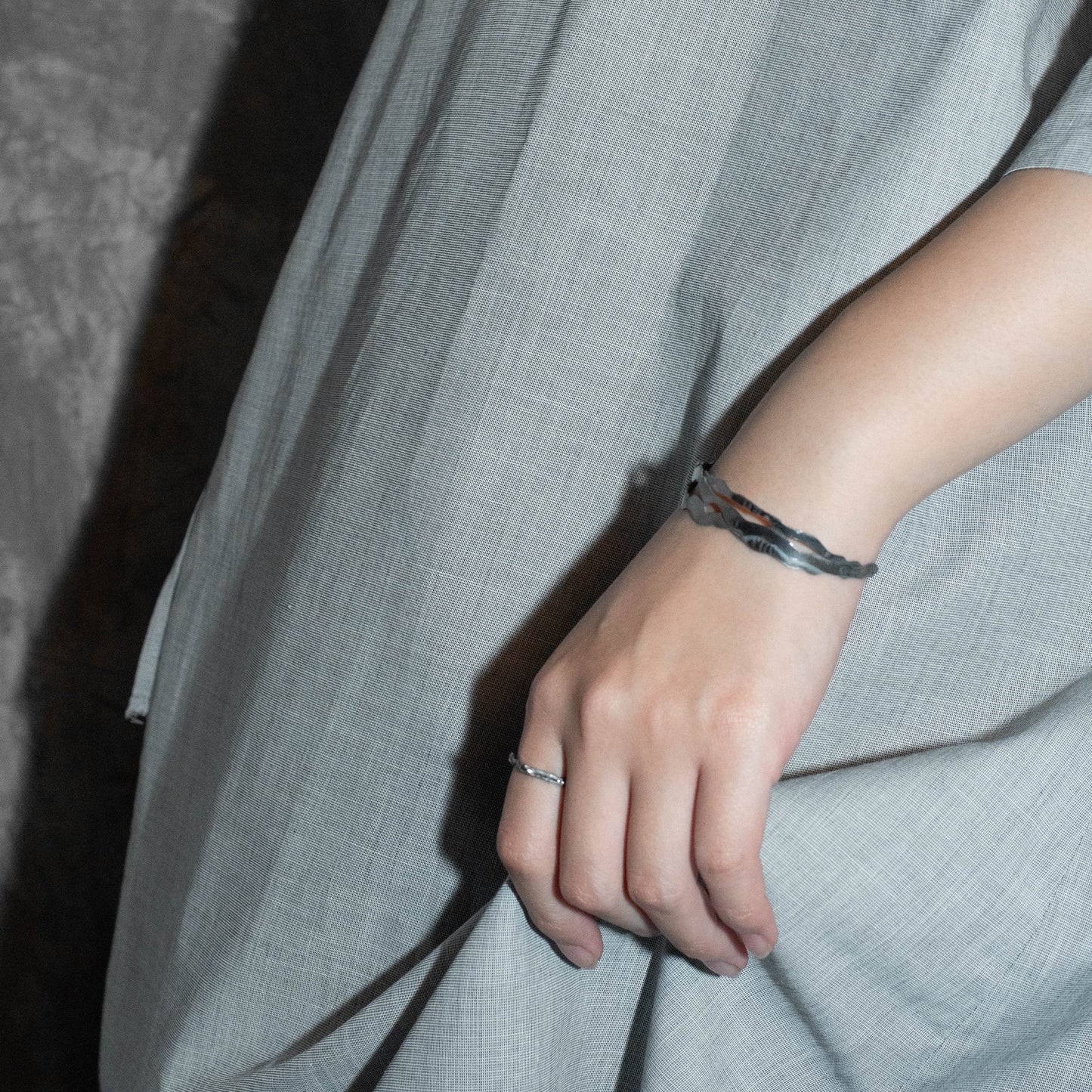 Deposition ๐๐ฆ๐ฅ๐ช๐ฎ๐ฆ๐ฏ๐ต๐ข๐ณ๐บ๏ฝ"Wall" Bracelet-dyed black