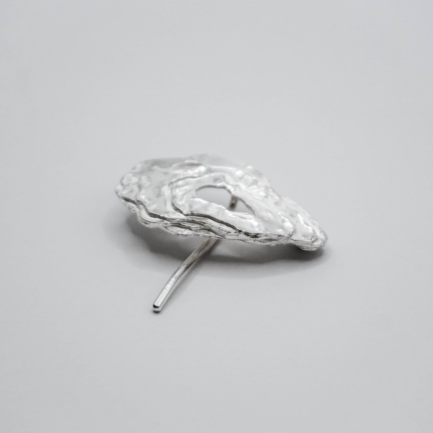 Deposit 𝘚𝘦𝘥𝘪𝘮𝘦𝘯𝘵𝘢𝘳𝘺｜"Pan" Ponytail Buckle - Sterling Silver