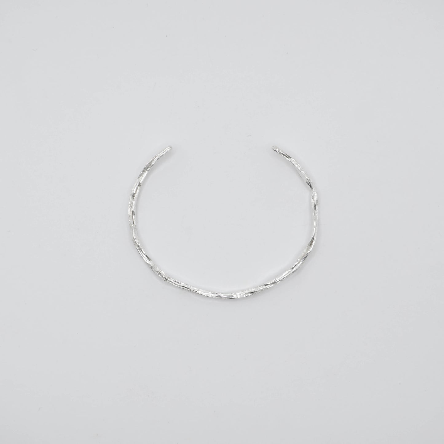 Deposition 𝘚𝘦𝘥𝘪𝘮𝘦𝘯𝘵𝘢𝘳𝘺｜"Wall" Bracelet - Sterling Silver